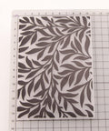 Leaves and Branches Pattern Plastic Embossing Folder - Inlovearts