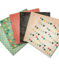 6-Inch Simple Love Stripe Decor Background Paper<24 PCS> - Inlovearts