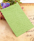 Leaves and Branches Pattern Plastic Embossing Folder - Inlovearts