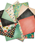 6-Inch Simple Love Stripe Decor Background Paper<24 PCS> - Inlovearts