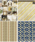 6 Inches Simple DIY Handmade Decoration Background Paper<24 PCS> - Inlovearts