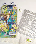 Wave Rectangle Nesting Frame Dies - Inlovearts
