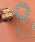 Lidded Square Mini Box  Dies - Inlovearts