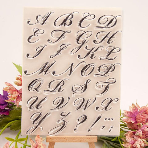 Inloveartshop Creative 26 Letters Stamps