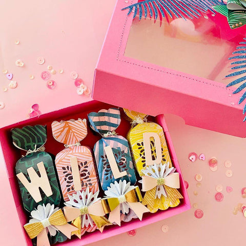 Inloveartshop Mini Candy Shape Box Cutting Dies