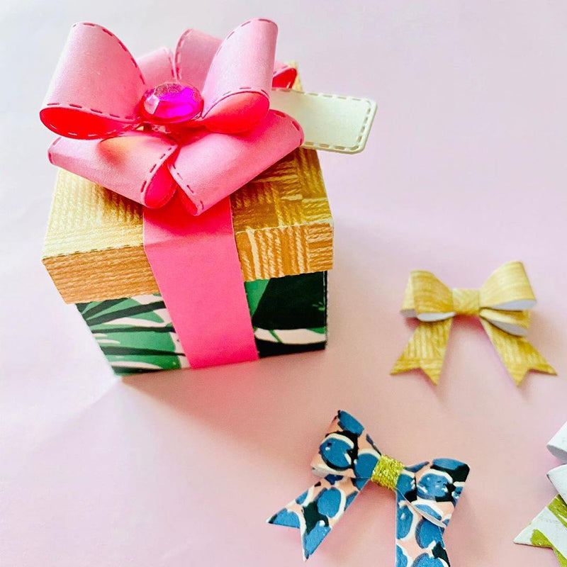 Lidded Square Mini Box  Dies - Inlovearts
