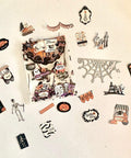 Skull&Spider Web Decor Dies - Inlovearts