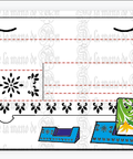 3D Foldable Card Inserting Frame Dies - Inlovearts