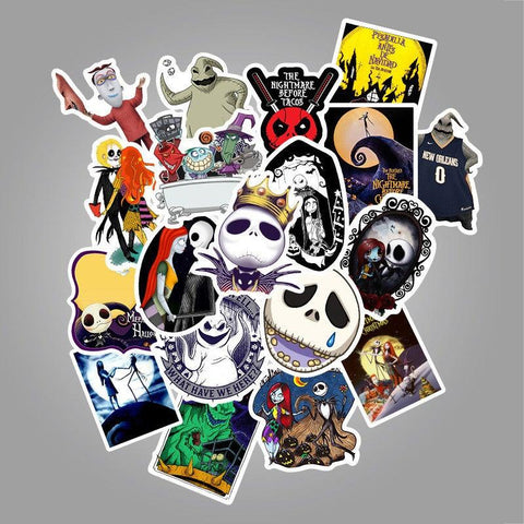 50 Unique Halloween Series Graffiti Stickers