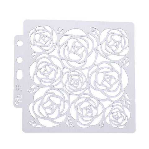 Rose Hollow Layering Stencils