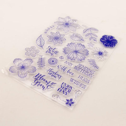 Inloveartshop Flowers and Leaves Stamps