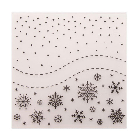 Inloveart Snowflake Emboss Folder