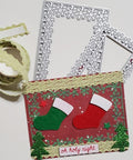 Snowflake Frame Dies - Inlovearts