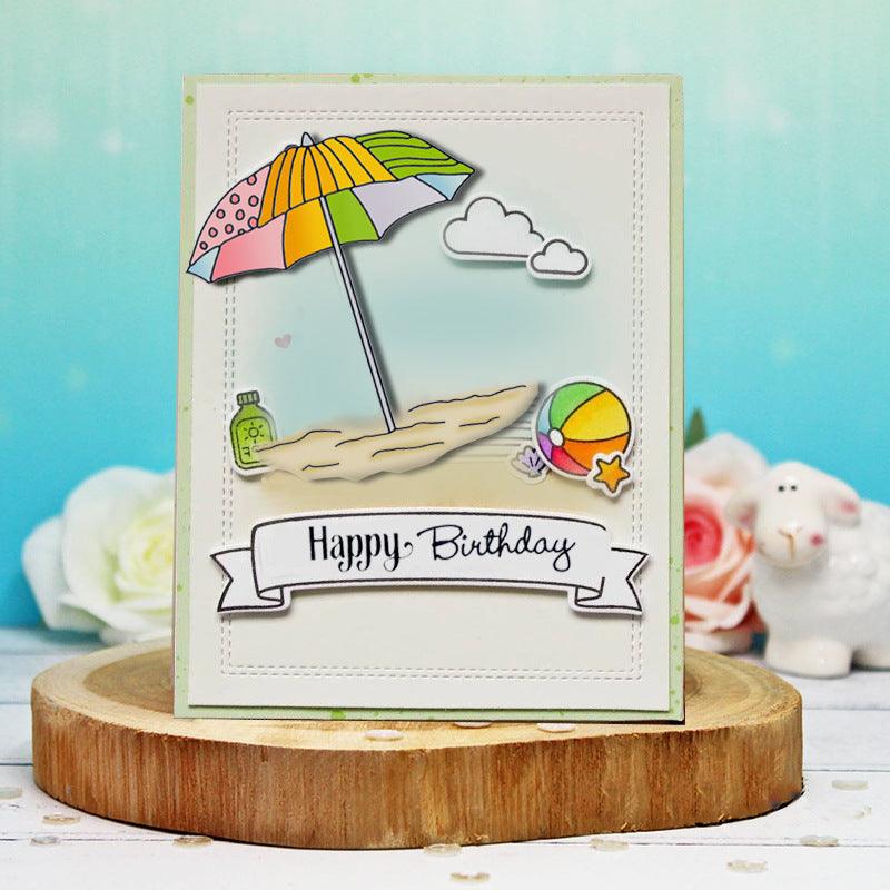 Inloveartshop Summer Travel House Car Stamps