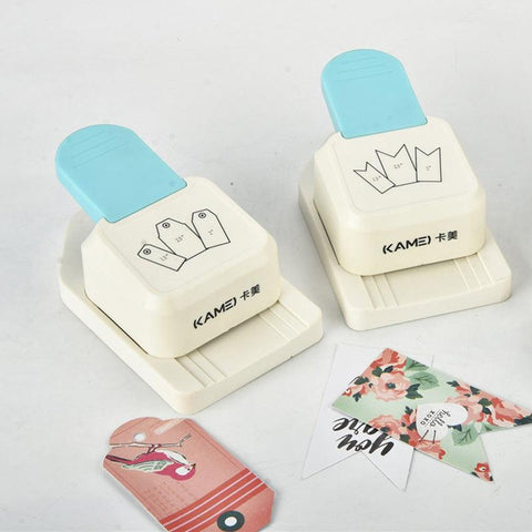 Three-in-one tag bookmark embossing machine