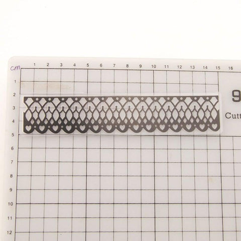 Beautiful Grid Pattern Emboss Folders