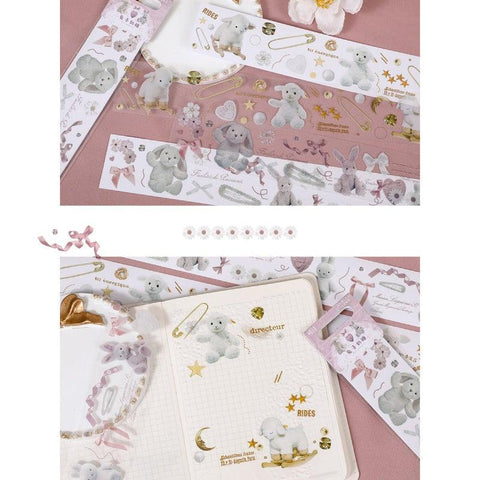 Creative And Cute Hand Account Diy Material Stickers 6 Types