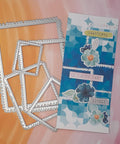 Nesting Rectangular Radio Line Frame Dies - Inlovearts