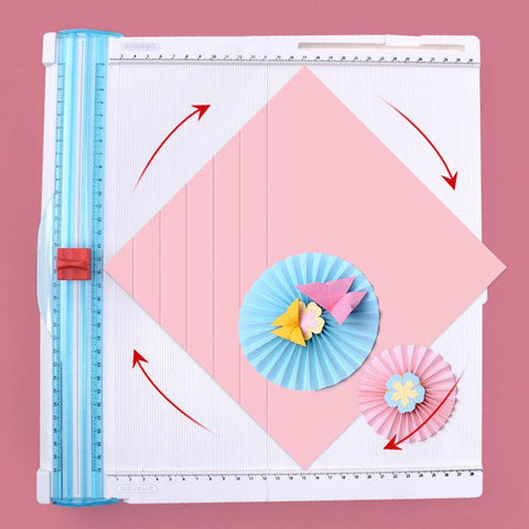 Inlovearts Two-in-one Paper Cutting Manual DIY Creasing Knife Paper Cutting Tool