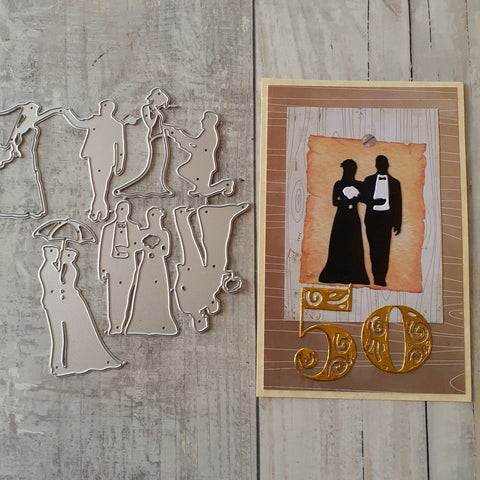Inloveartshop 6 Couples Theme Happy Life Cutting Dies
