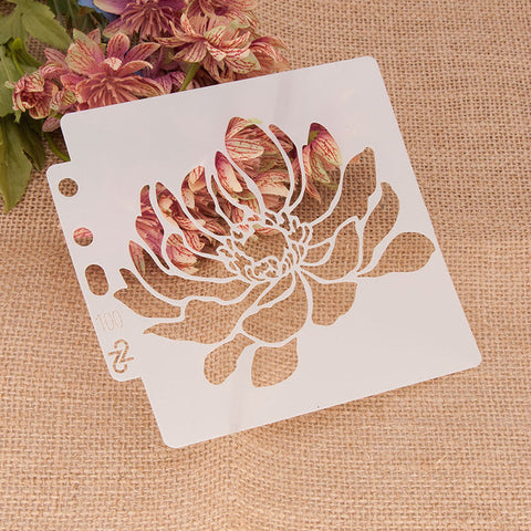 Inlovearts Pretty Flower Painting Stencils (5 Choices)