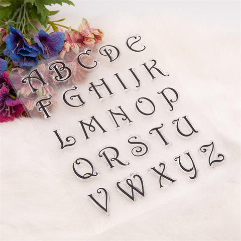 Inloveartshop Hand Account Transparent Seal Letters Stamps