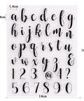 Inloveartshop Hand Account Transparent Seal Letters Stamps - Inlovearts
