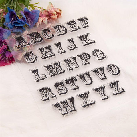 Inloveartshop Hand Account Transparent Seal Letters Stamps