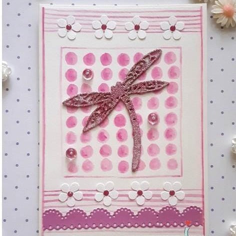 Dragonfly With Vine Dies - Inlovearts