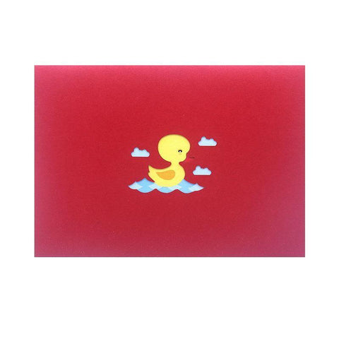 Duck 3D Greeting Card - Inlovecards