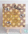 Sun Flower Corner Decor Dies - Inlovearts