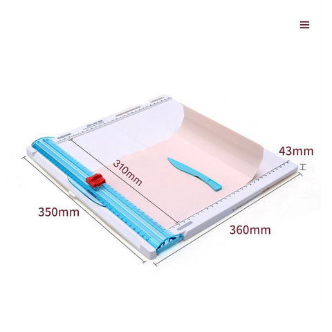 Inlovearts Two-in-one Paper Cutting Manual DIY Creasing Knife Paper Cutting Tool