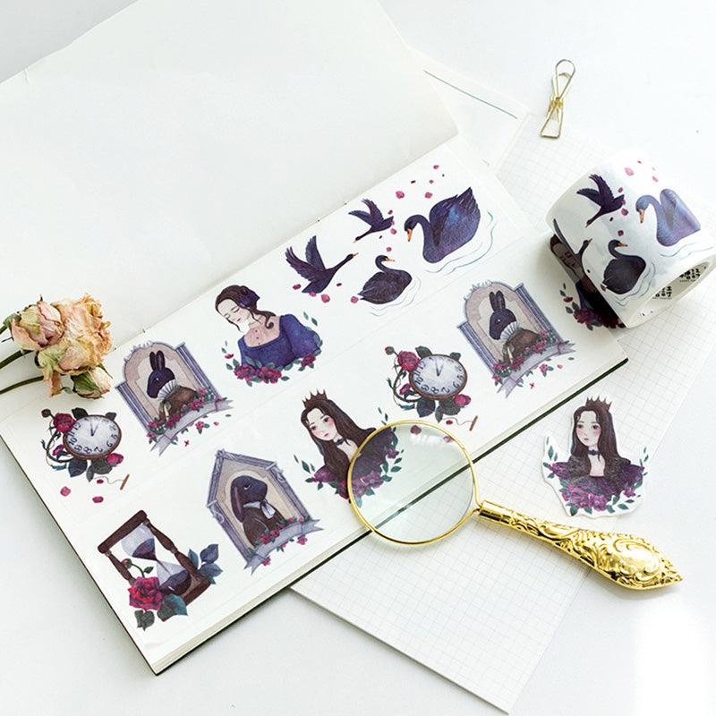 Washi Tape Song Of Night Hand Account Photo Album Diary Decor DIY Stickers