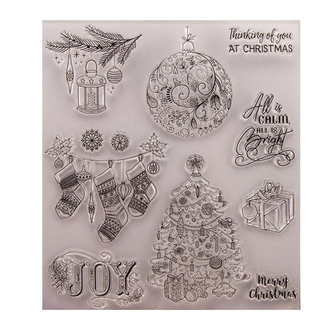 Inloveartshop Christmas Decorations Stamps