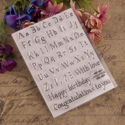 Inloveartshop Letter Combination Stamps
