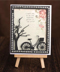 Silent Bicycle under The Tree Frame Dies - Inlovearts