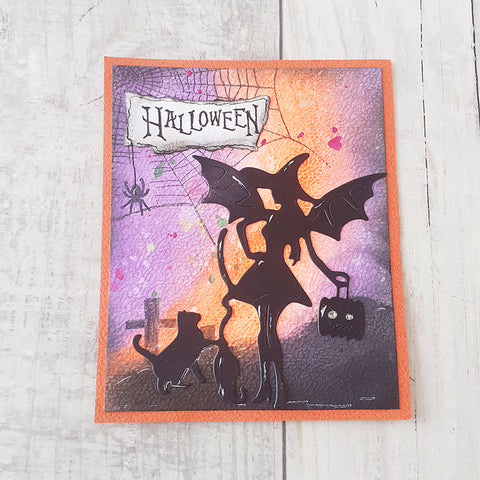 Inlovearts 3pcs Scary Halloween Witches Cutting Dies
