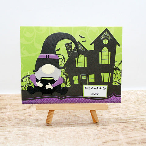Inlovearts Two Halloween Gnomes Cutting Dies