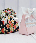 Mini Taper Shape Treat Box Dies - Inlovearts