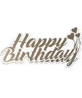 Happy Birthday Words Decor Dies - Inlovearts
