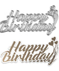 Happy Birthday Words Decor Dies - Inlovearts