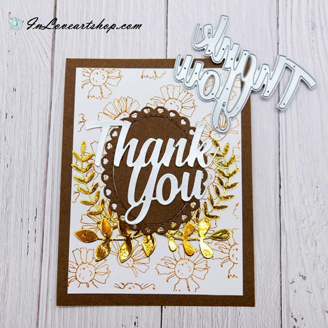 Thank You Words Dies - Inlovearts