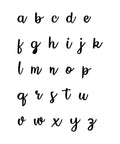 English Letters Alphabet Dies - Inlovearts