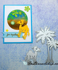 Sun Coconut Tree Camel  Dies - Inlovearts