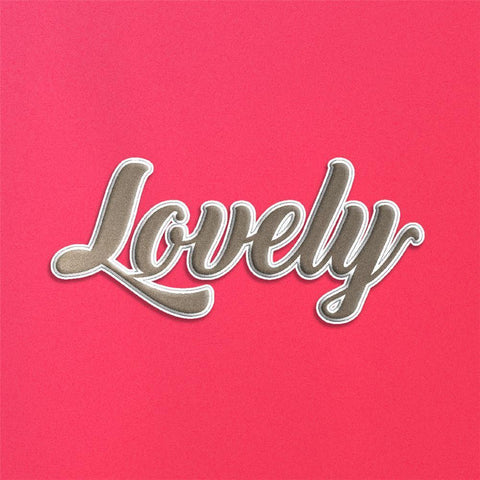 Lovely Words Cutting Dies - Inlovearts