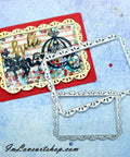 Wave Rectangle Nesting Frame Dies - Inlovearts