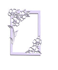 Corner Flower Frame Dies - Inlovearts