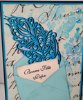 Large Elegant Feather  Dies - Inlovearts