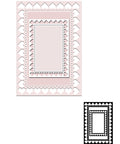 Hollow Heart Border Stackable Dies - Inlovearts