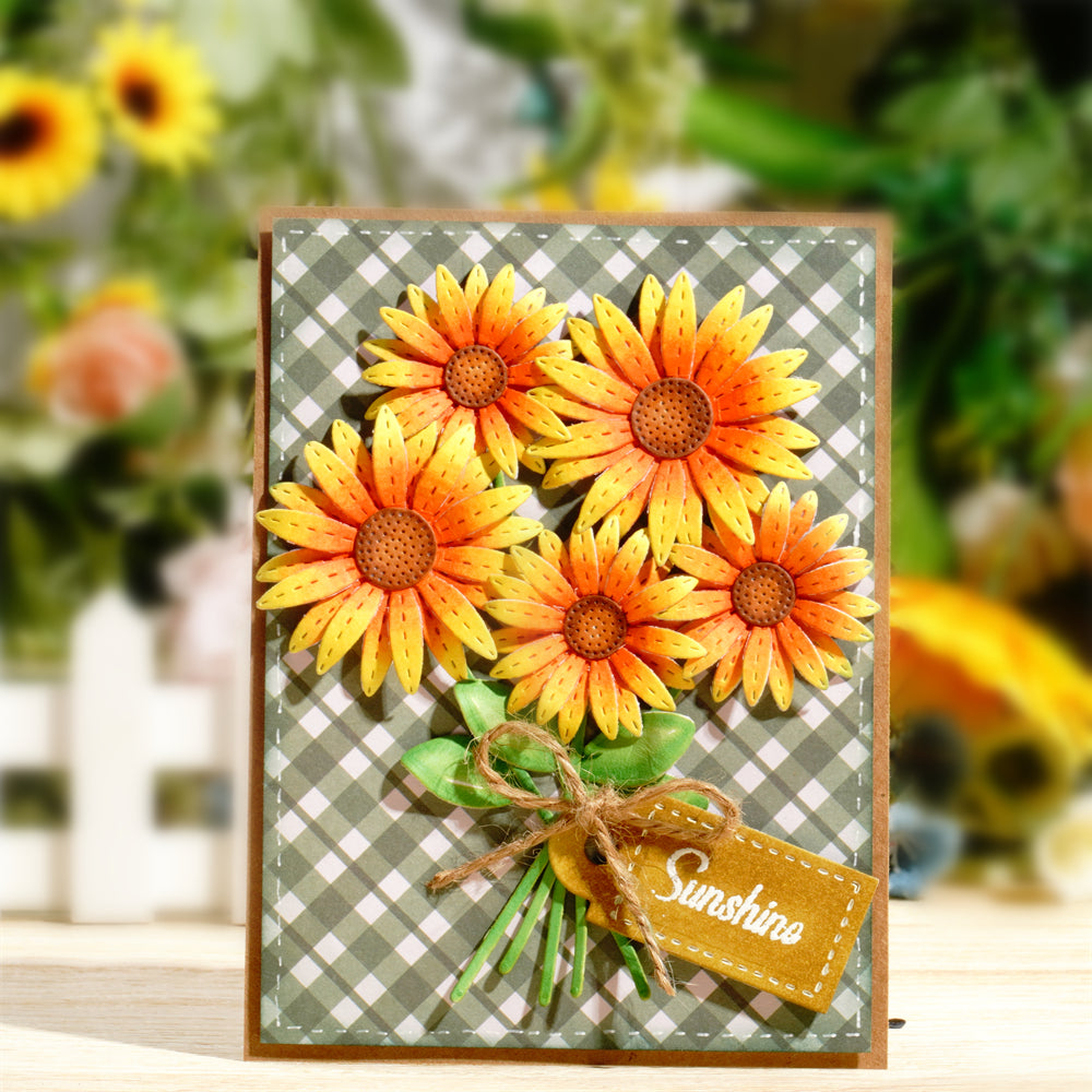 Inlovearts Sunflower Cutting Dies